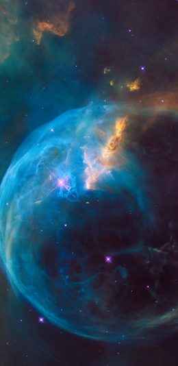 [2960x1440 2K手机壁纸]宇宙星云