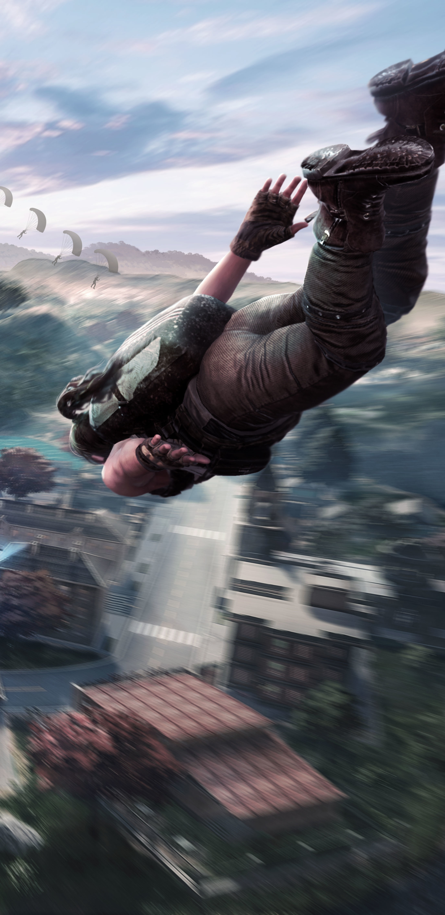 [2960×1440 2K手机壁纸]吃鸡-绝地求生:大逃杀 PlayerUnknown’s Battlegrounds