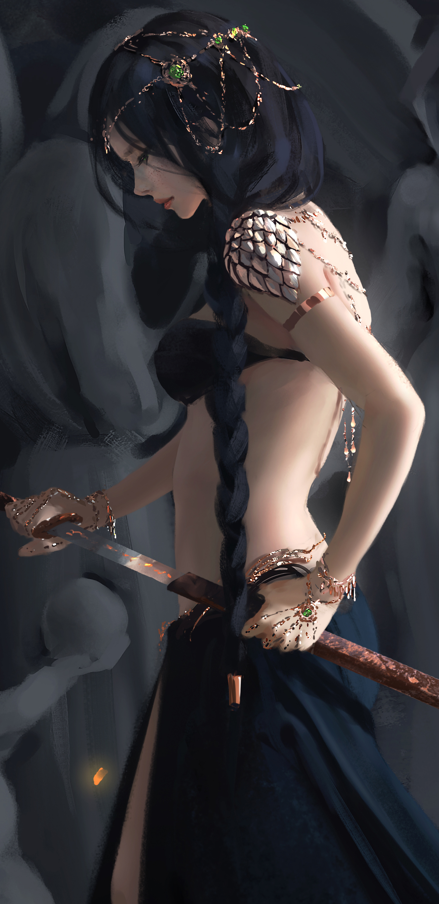 [2960×1440 2K手机壁纸]女王