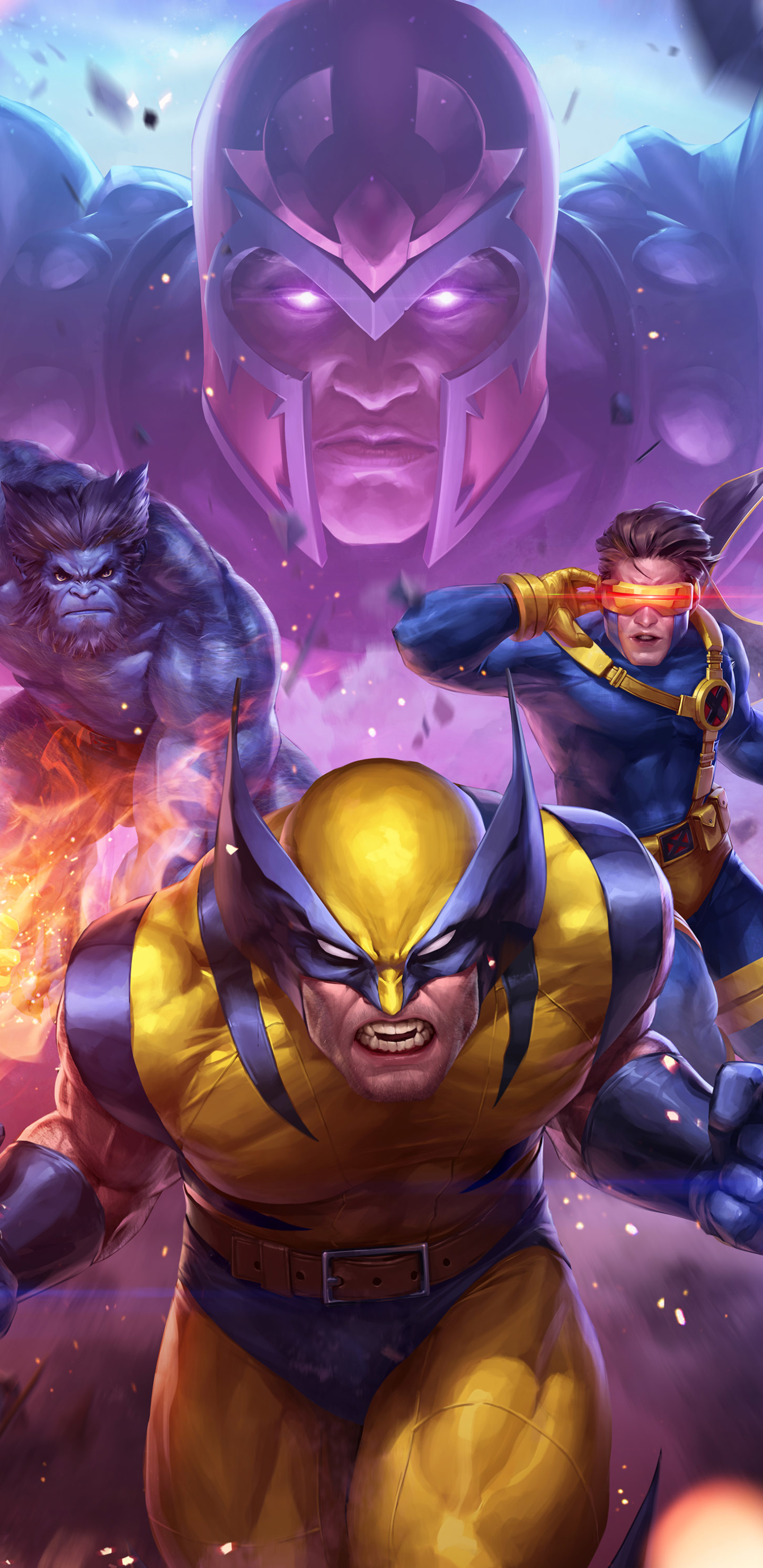 [2960×1440 2K手机壁纸]漫威 未来之战 Marvel Future Fight