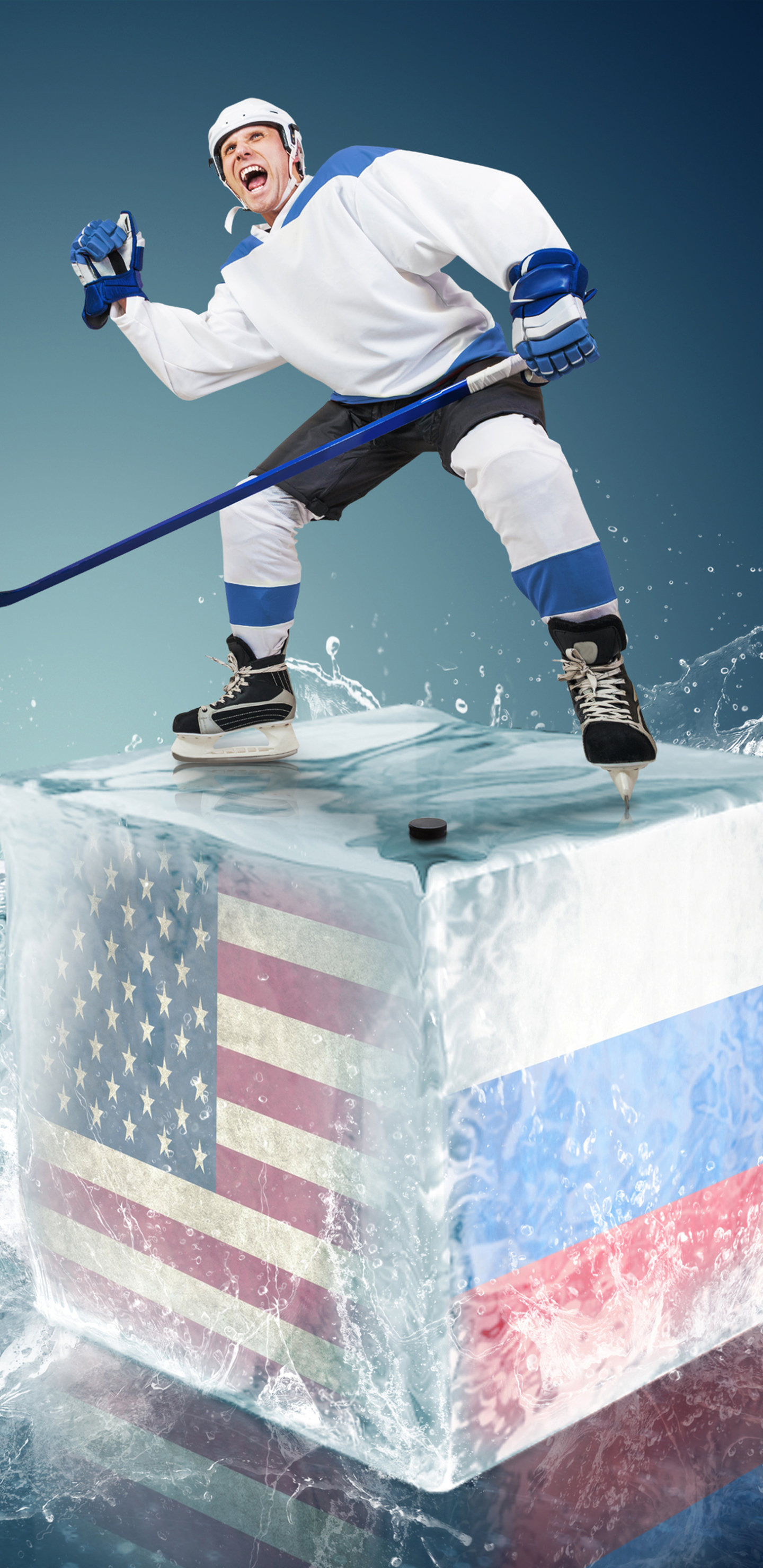 [2960×1440 2K手机壁纸]Hockey