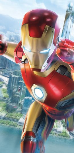 [2960x1440 2K手机壁纸]钢铁侠