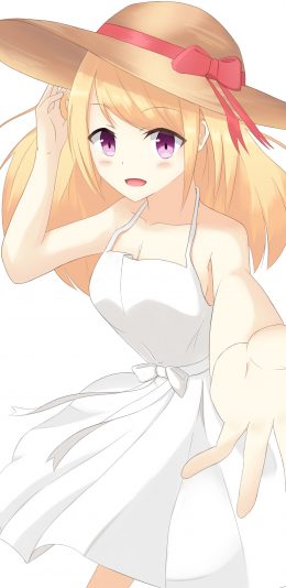 [2k 2960x1440]Original 白色 女生 动漫手机壁纸图片