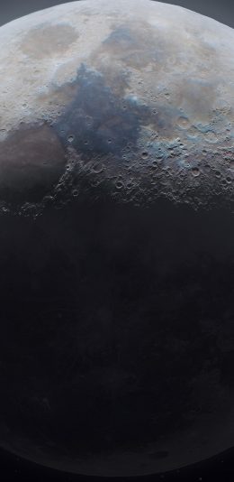 月球 Moon (1440x3200)实拍 手机壁纸