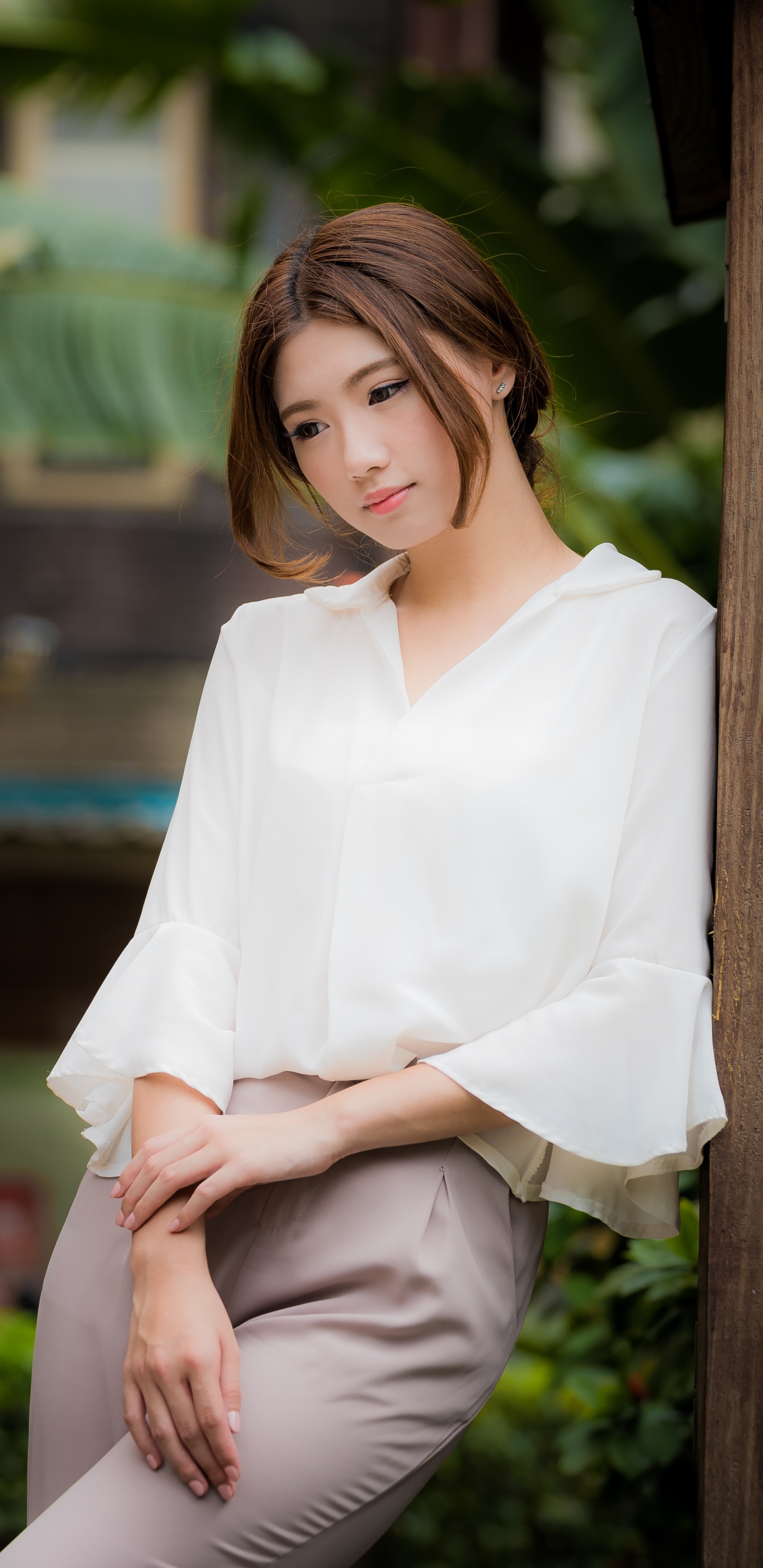 少妇2960×1440壁纸