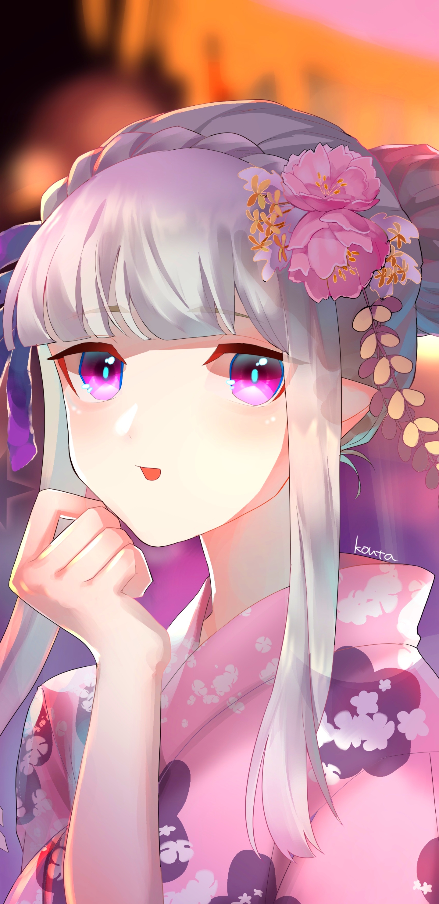 《从零开始的异世界生活》Re:ZERO -Starting Life In Another World动漫2K（2960×1440）手机壁纸图片