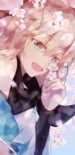 《命运/冠位指定（Fate/Grand Order）》动漫手机壁纸2K (1440x2960) 樱花