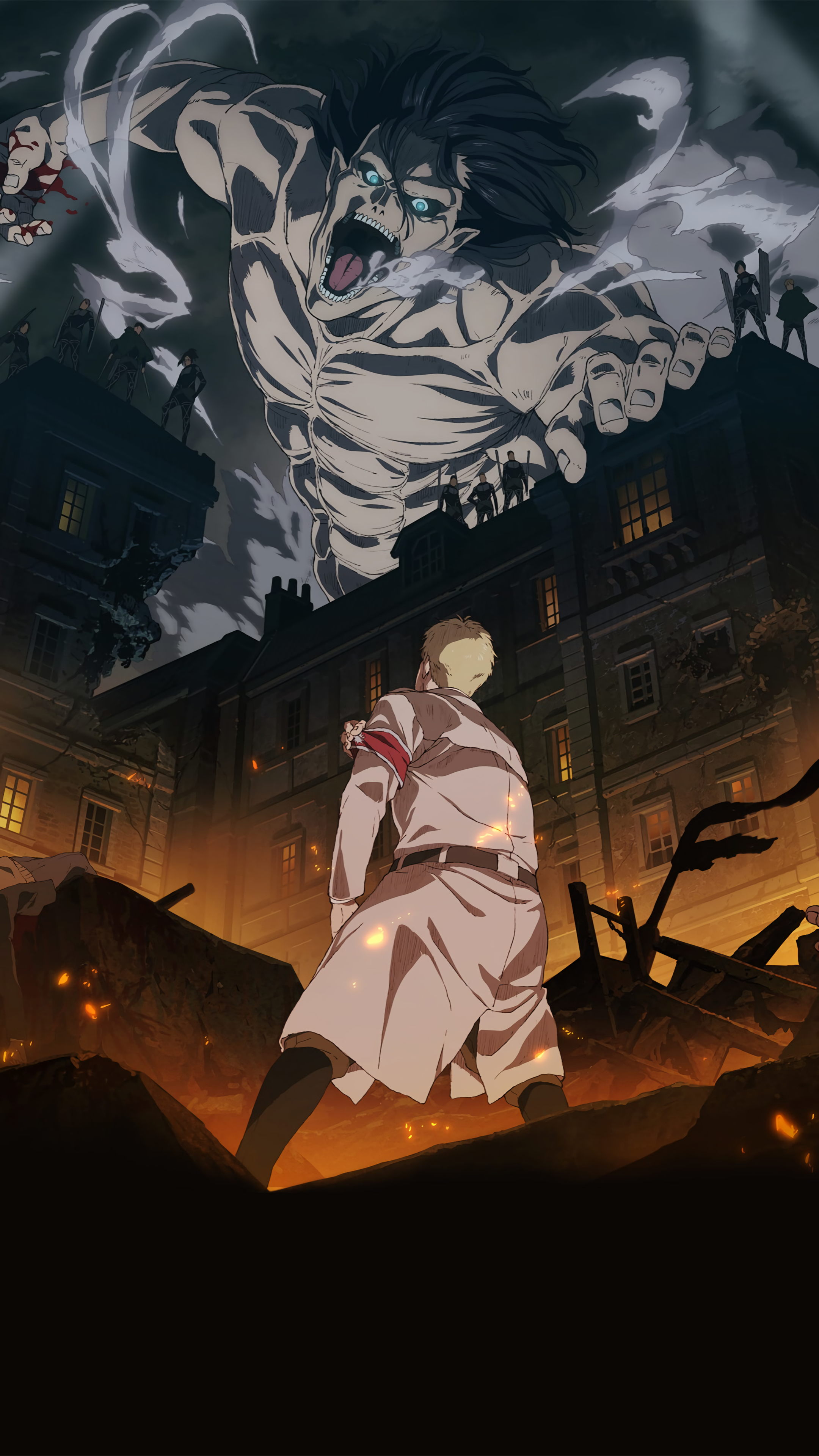[4K 2160×3840]《进击的巨人 ATTACK ON TITAN》动漫手机壁纸图片