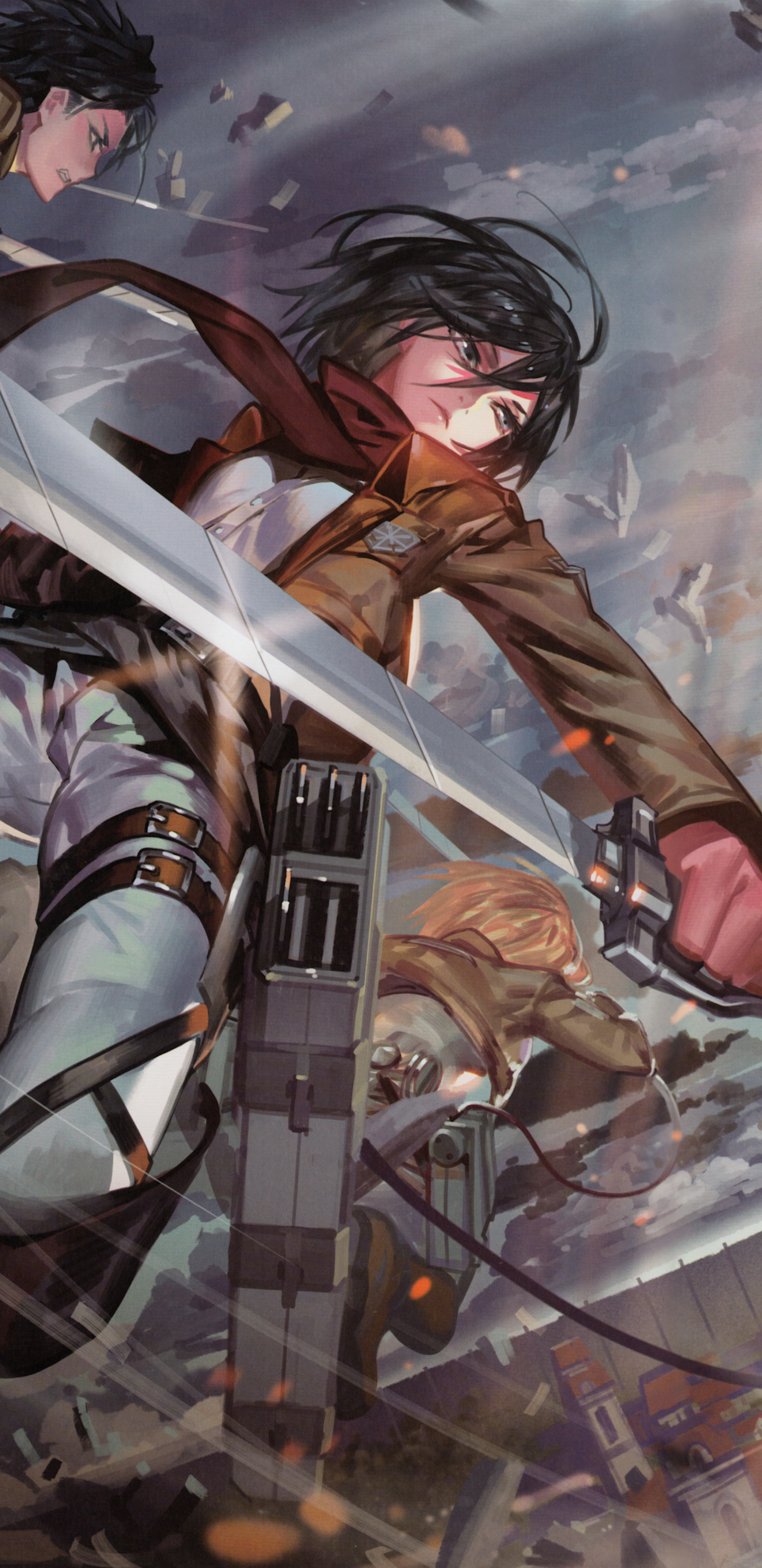 动漫《进击的巨人 ATTACK ON TITAN》2K（2960×1440）手机壁纸