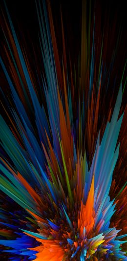 抽象设计 (1440x3200)全面屏手机壁纸
