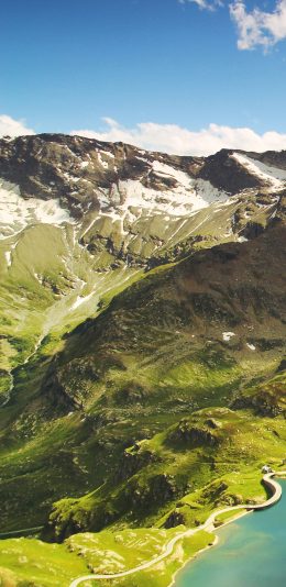 2K 3200x1440阿尔卑斯山美景手机壁纸