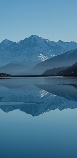 [电脑/手机]蓝色的天空和清澈的湖水超清原图下载