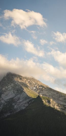 直插云霄的高山风景壁纸