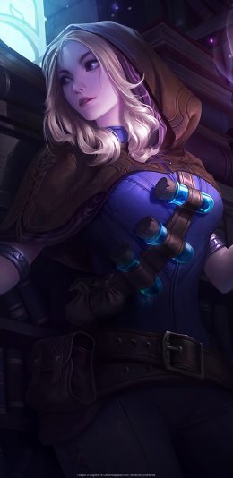 英雄联盟lol拉克丝 光辉女郎 2k手机壁纸