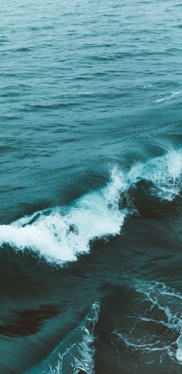 深蓝色的大海超清4K手机壁纸