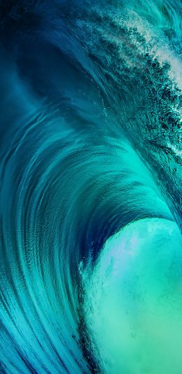 海浪2160 × 3840风景手机壁纸