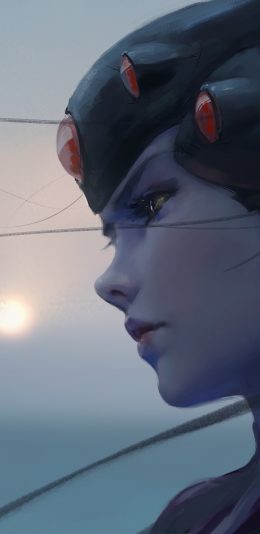 《守望先锋》黑百合4k电脑桌面壁纸