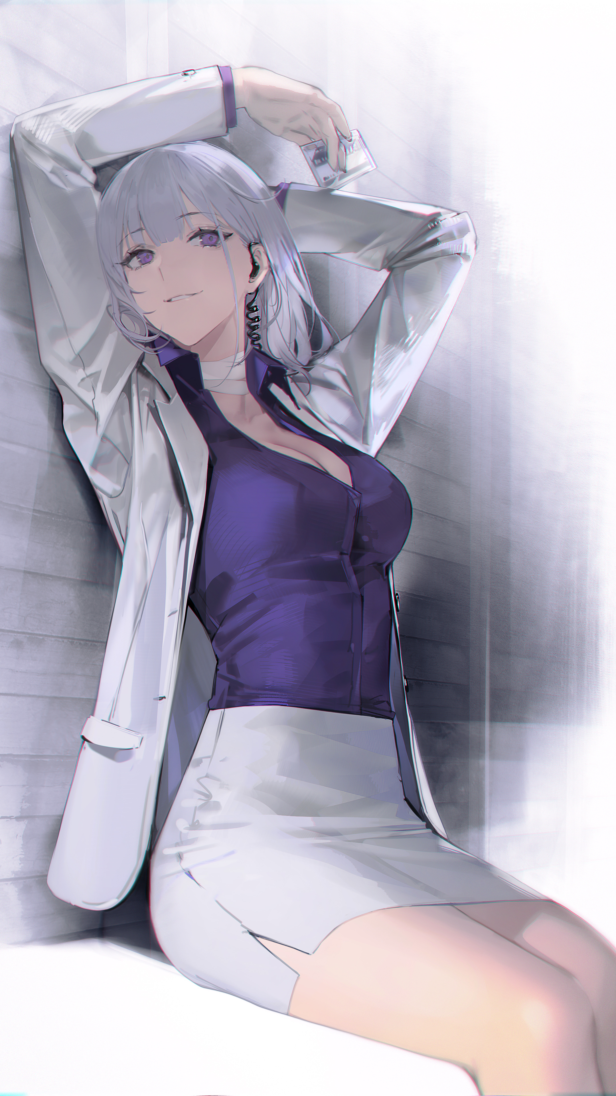 《少女前线》美女 大长腿4k手机壁纸竖版2160×3840