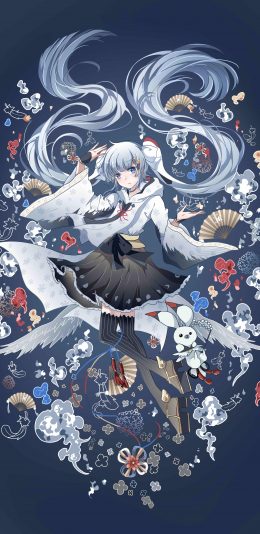 初音5k手机壁纸竖屏