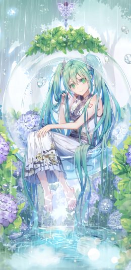 初音未来公主殿下 miku高清手机壁纸