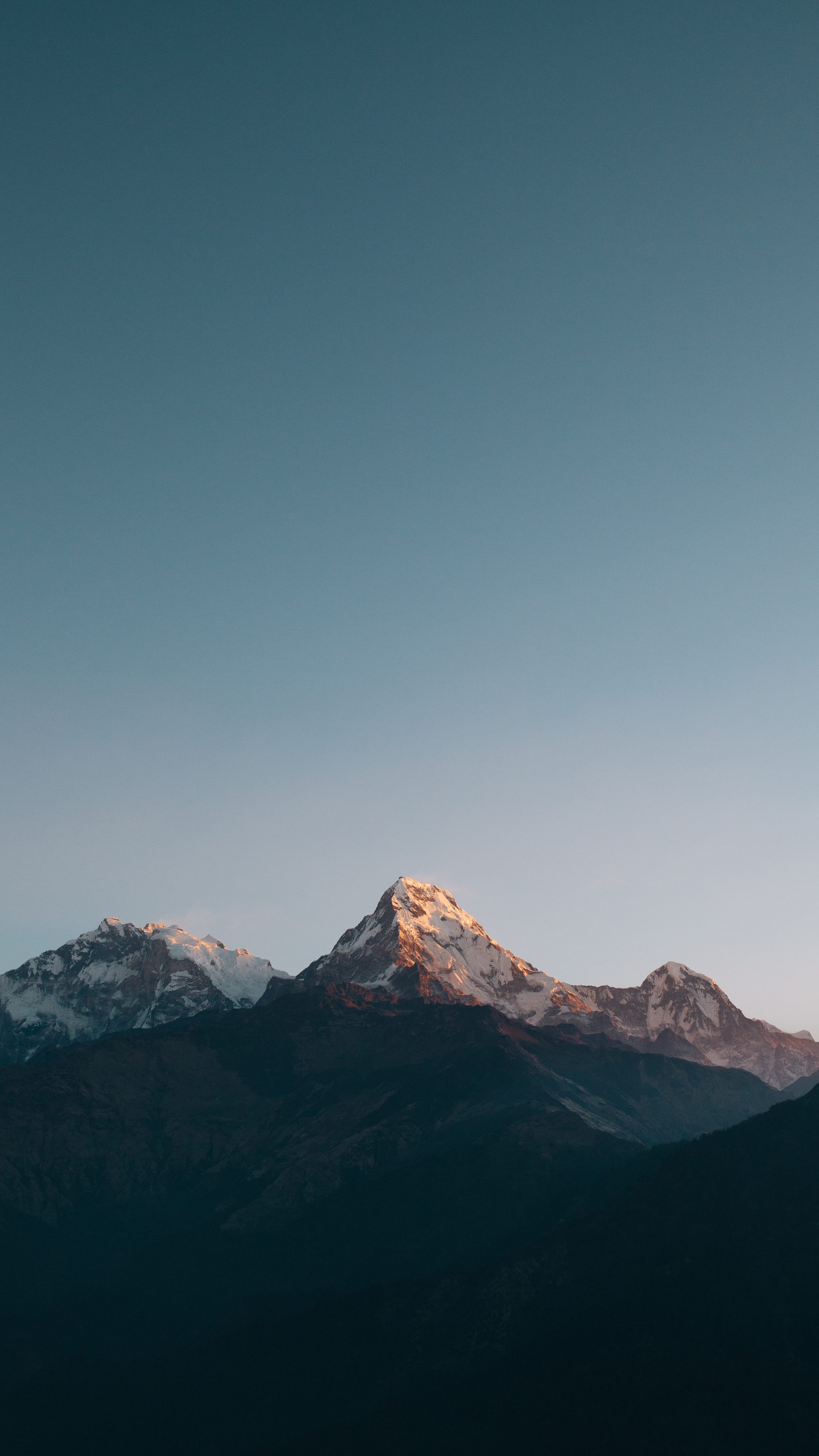 天空 山峰 4k手机壁纸3840×2160