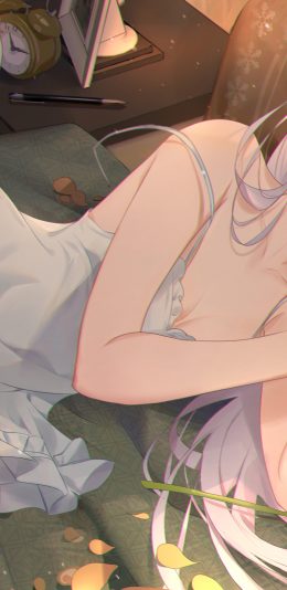 女孩子 耳朵 尾巴 插画 雪狐桑4k动漫壁纸