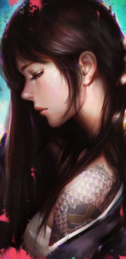 守望先锋shimada hanzo4k手机壁纸竖屏