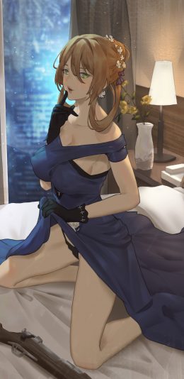 少女前线春田4K手机壁纸