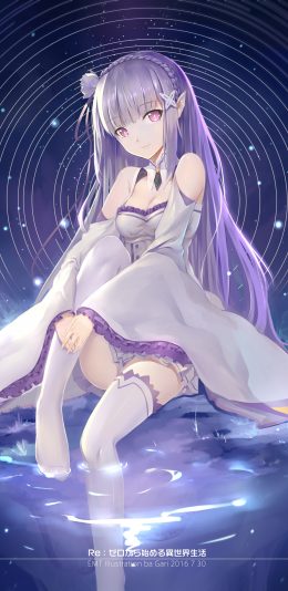 星軌 女生 4k手机壁纸竖屏