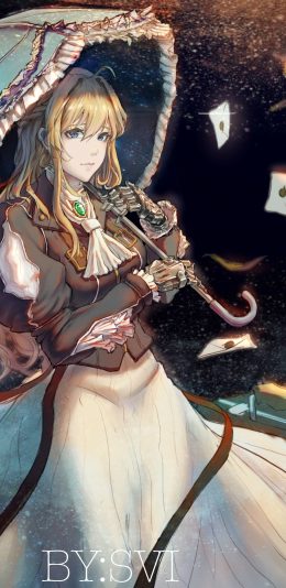 紫罗兰永恒花园美女人物手机壁纸