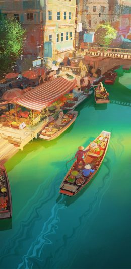 [4MB电脑/手机]绿河 by:Nikolai Lockertsen 4k壁纸