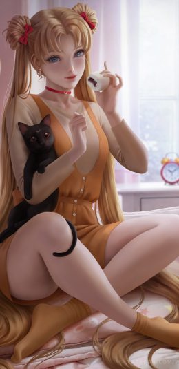 美少女战士月野兔4k手机壁纸动漫竖屏