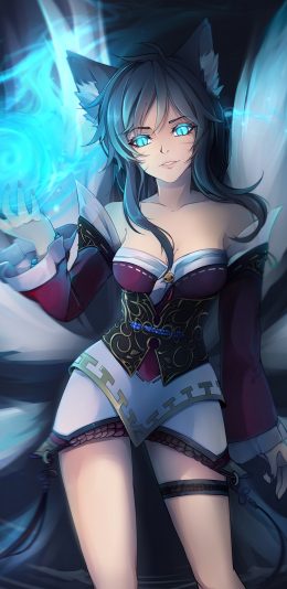 英雄联盟 九尾狐阿狸4k手机壁纸