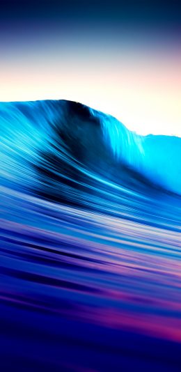 蓝色海浪ios 2048x2048手机壁纸