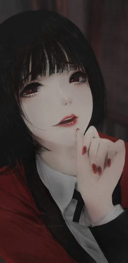 蛇喰梦子 狂赌之渊4k手机壁纸竖屏