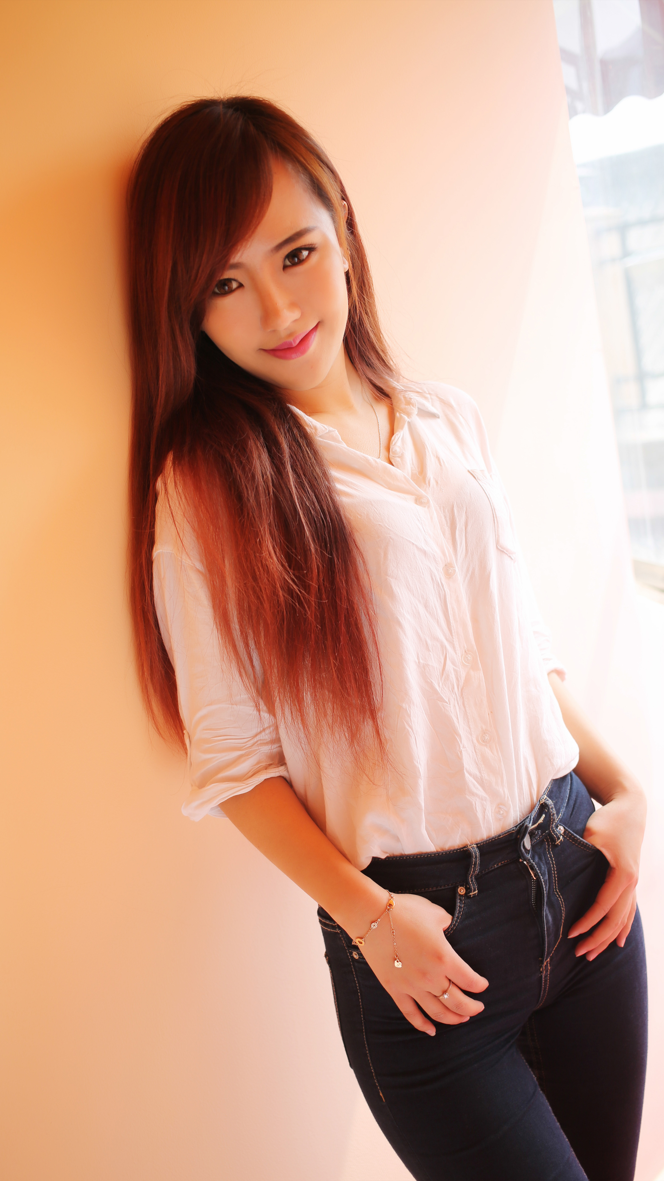 赵婉妮Wanni美女模特4k手机壁纸