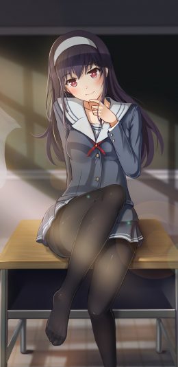 路人女主的养成方法 霞之丘詩羽手机壁纸