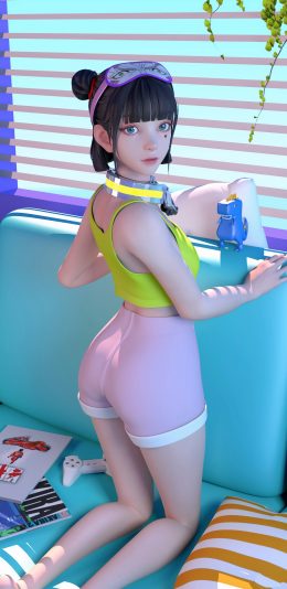 集原美 可爱奇幻美少女4k手机壁纸2160x3840