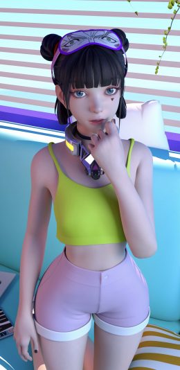 集原美手机超清壁纸4k 可爱运动装2160x3840