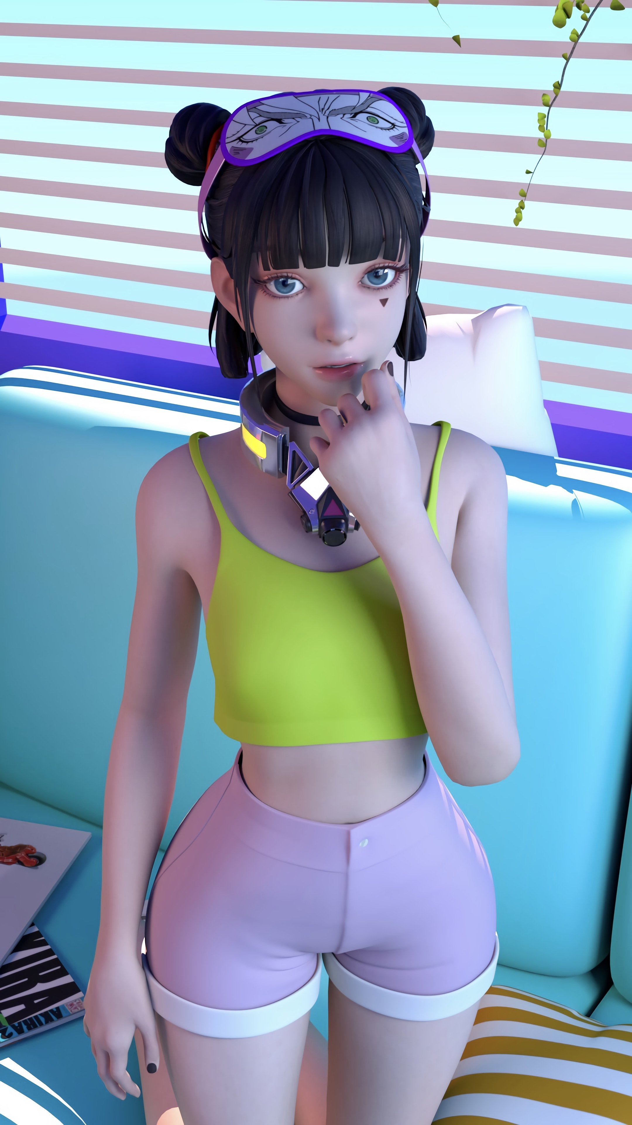 集原美手机超清壁纸4k 可爱运动装2160×3840